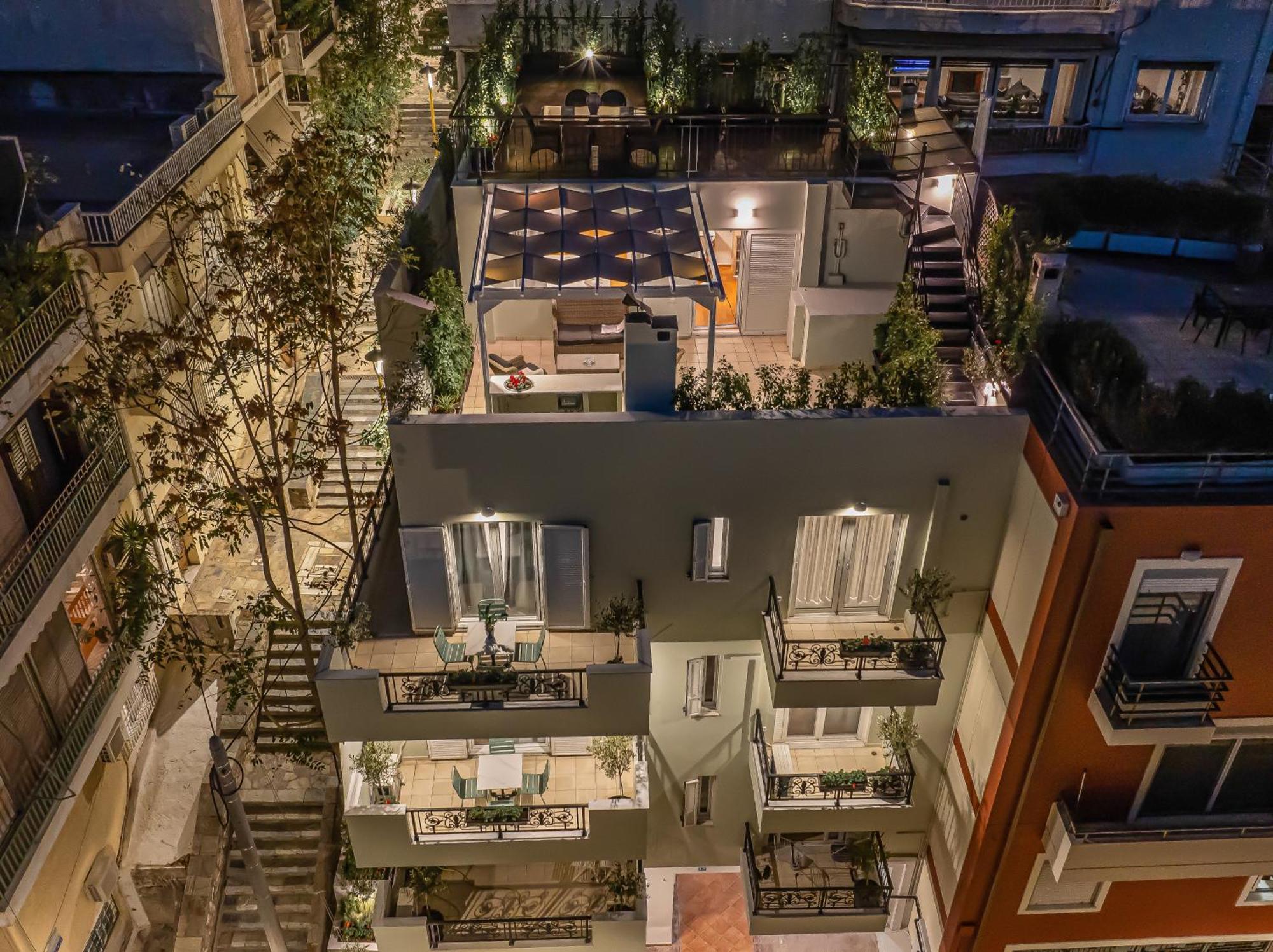 Appartamento Mets Souites Atene Esterno foto