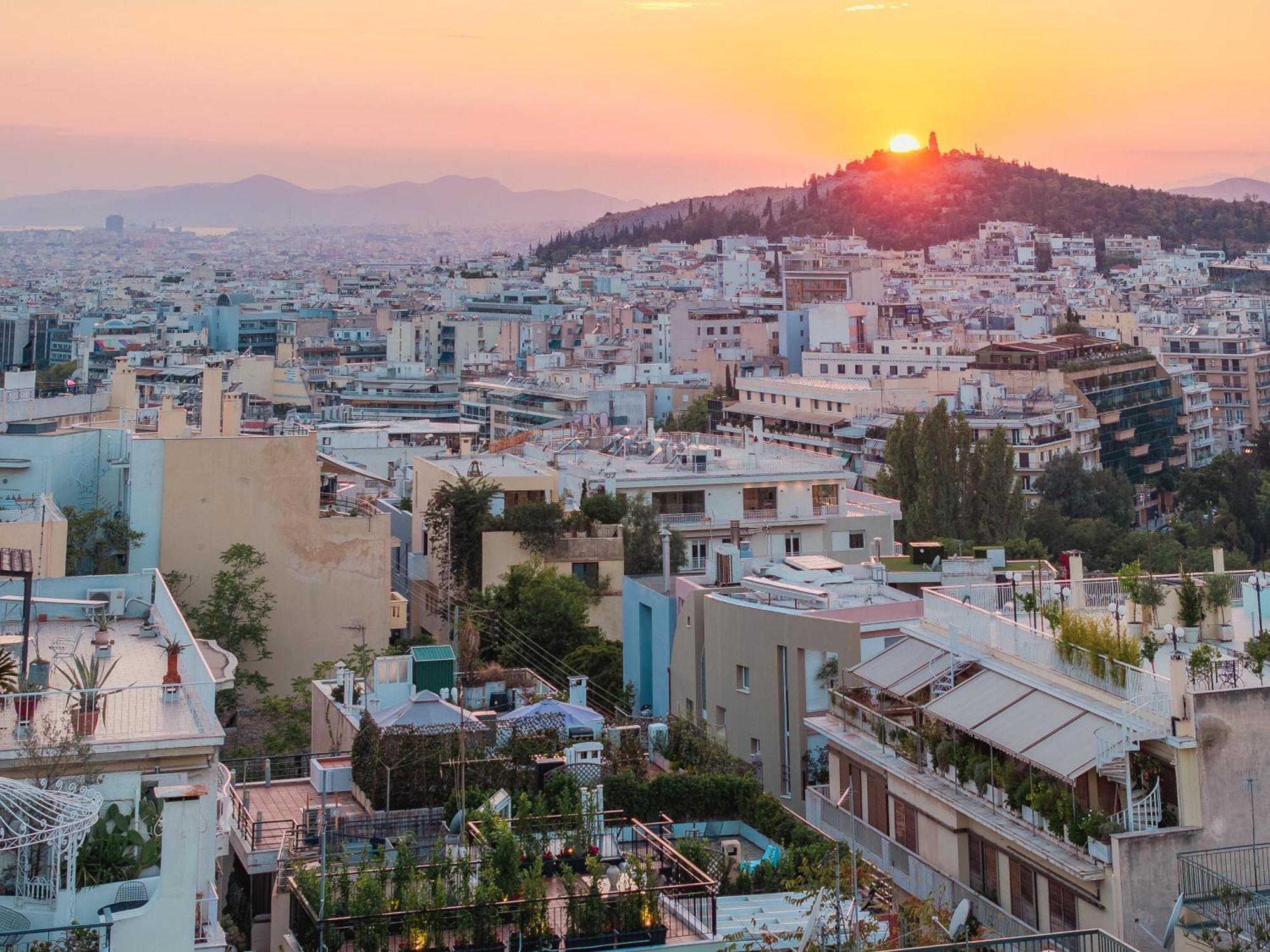Appartamento Mets Souites Atene Esterno foto