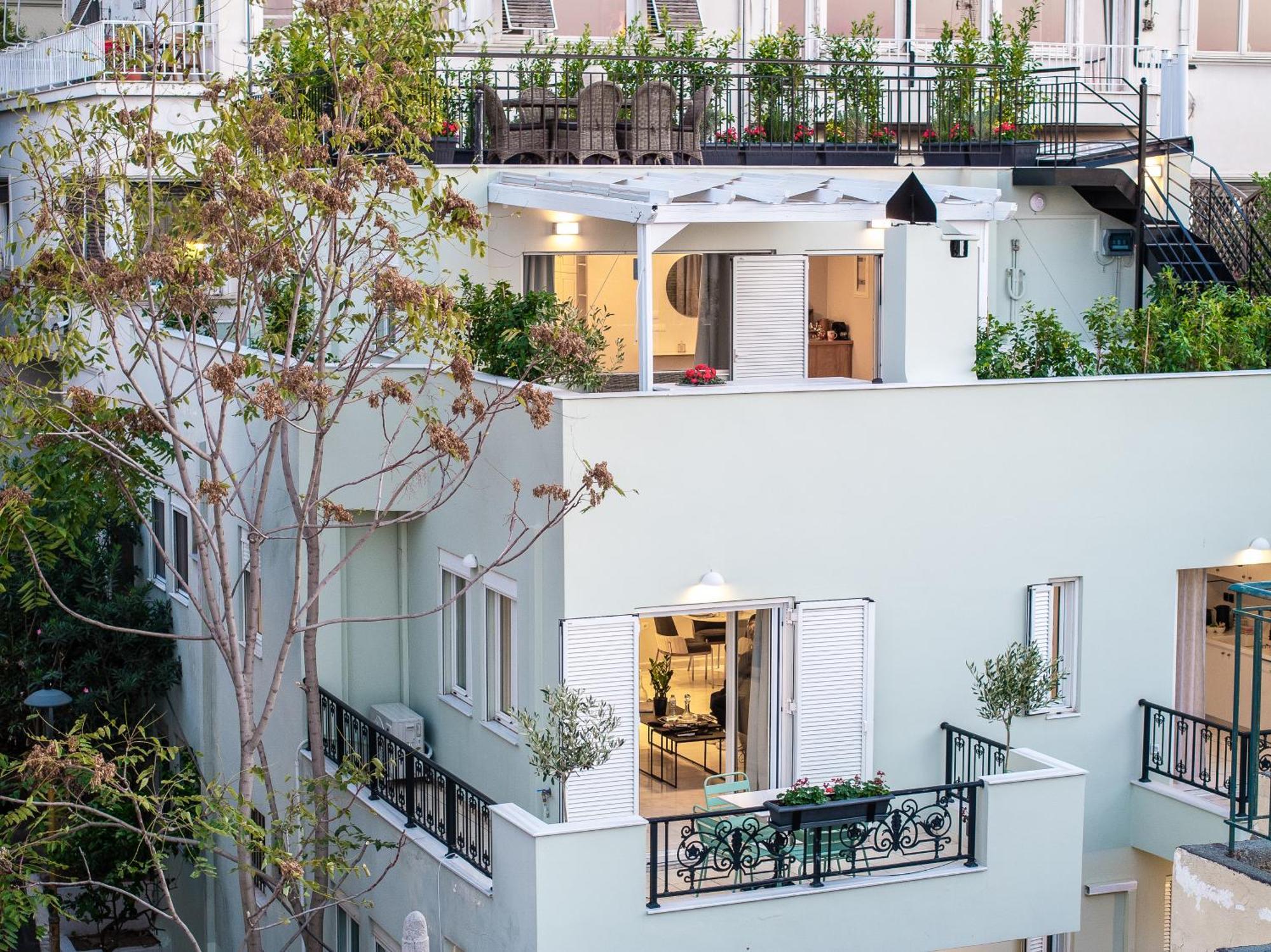 Appartamento Mets Souites Atene Esterno foto